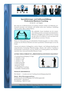 Coaching Aufbau-Ausbildung Professional Business Coaching herunterladen