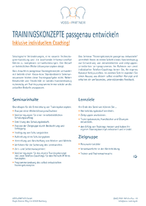 Trainingskonzepte passgenau entwickeln herunterladen
