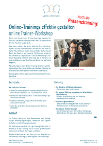 Online-Trainings effektiv gestalten herunterladen
