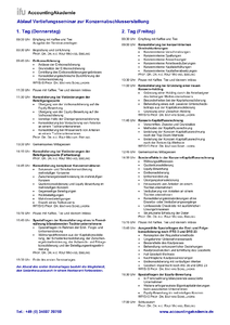 Ablaufplan Vertiefungsseminar Konzernabschlusserstellung herunterladen