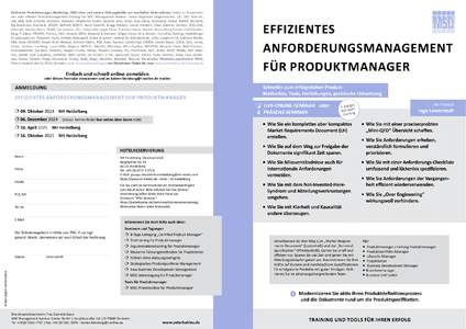 Effizientes Anforderungsmanagement fr Produktmanager herunterladen