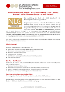 Ausschreibung NLC-Coaching Kompass Dr.Ohnesorge Institut 2023-04 herunterladen