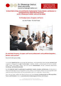 Ausschreibung_Systemischer Coach, Mentor und Berater und Agile Coach 2023-04 Dr.OhnesorgeInstitut herunterladen