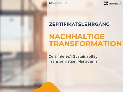 Zertifikatslehrgang: Nachhaltige Transformation herunterladen