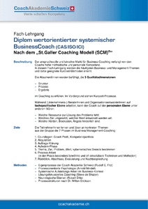 Ausschreibung: Diplom wertorientierter systemischer BusinessCoach (CAS/ISO/ICI) herunterladen