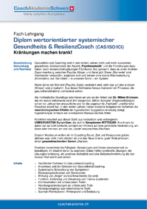 Ausschreibung: Diplom wertorientierter systemischer Gesundheits & ResilienzCoach (CAS/ISO/ICI) herunterladen