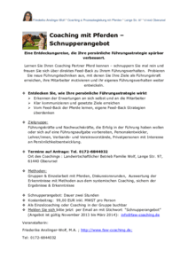 Schnupperangebot - Coaching mit Pferden herunterladen