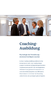 Dietz Coaching Broschüre Coaching-Weiterbildung herunterladen