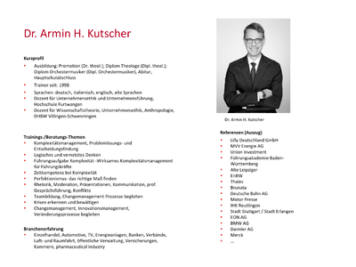 Kurz Profil Dr. Armin Kutscher herunterladen