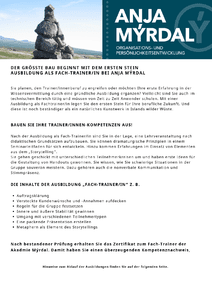 FACHTRAINER KI & WORKSHOPMODERATION herunterladen