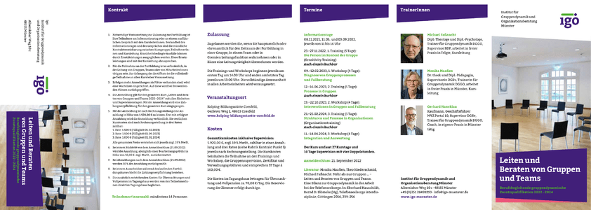 Leiten und Beraten von Gruppen und Teams 2022 - 2024 herunterladen