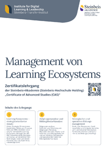 Flyer Management von Learning Ecosystems (CAS) herunterladen