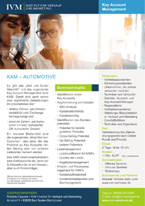 Seminar Key Account Management, KAM, Automotive herunterladen