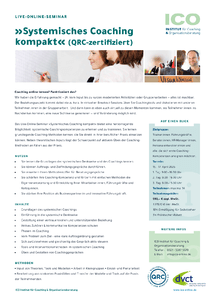 Live-Online-Seminar Systemisches Coaching kompakt I April 26 herunterladen