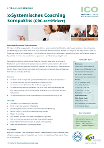 Live-Online-Seminar Systemisches Coaching kompakt I Nov 26 herunterladen