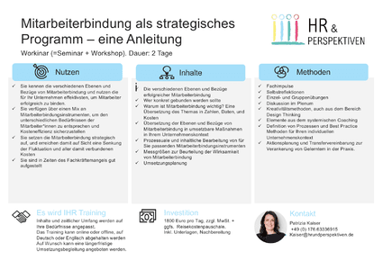 Mitarbeiterbindung als strategisches Programm herunterladen