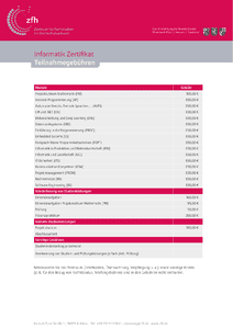 Informatik Zertifikat Teilnahmegebuehren herunterladen