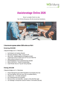 Assistenztage Online - Programm herunterladen