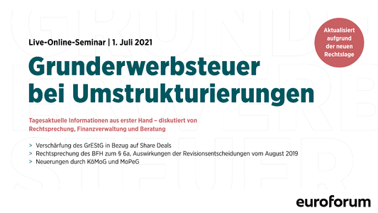 Grunderwerbsteuer bei Umstrukturierungen herunterladen