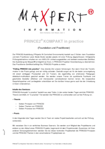 Prince2 Kompakt herunterladen