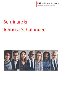 Seminarprogramm 2019 - S&P Seminare - Inhouse Schulungen - Business Coaching herunterladen