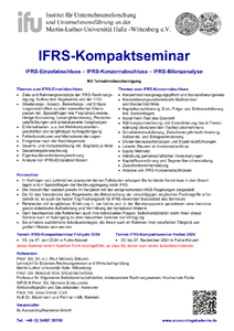 Seminarprogramm IFRS-Kompaktseminar 2024 herunterladen