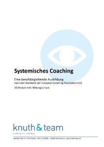Systemische Coaching Ausbildung I Ausbildung zum systemischen Coach herunterladen
