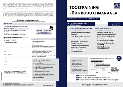 Tooltraining fr Produktmanager herunterladen