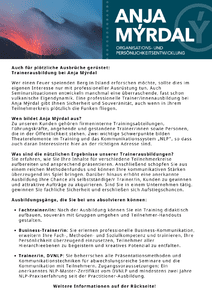 AUSBILDUNG ALS FACH-TRAINER/IN & WORKSHOP-MODERATOR/IN herunterladen