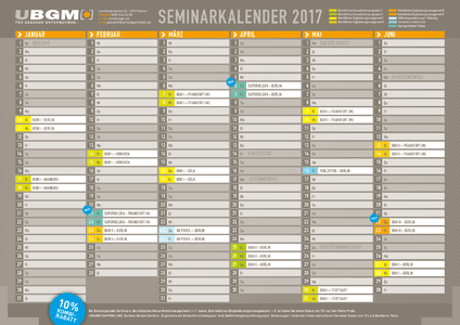 UBGM Seminarkalender 2017 herunterladen