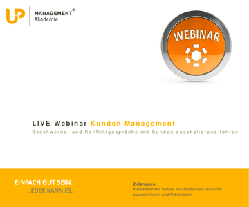 Live Webinar: Nie mehr rgern ber schwierige Kunden herunterladen