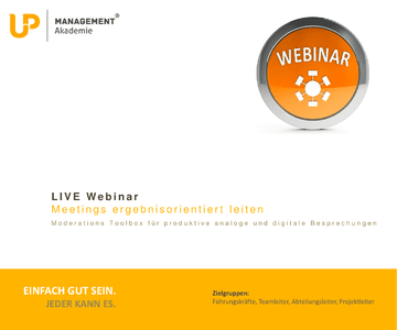Live Webinar: Meetings ergebnisorientiert leiten herunterladen