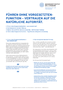 F�hren ohne Vorgesetztenfunktion Whitepaper herunterladen