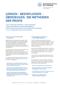 Lenken Beeinflussen �berzeugen Whitepaper herunterladen