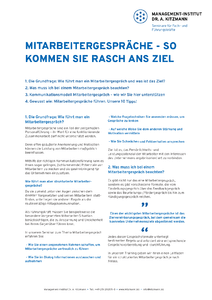 Mitarbeitergespr�che Whitepaper herunterladen