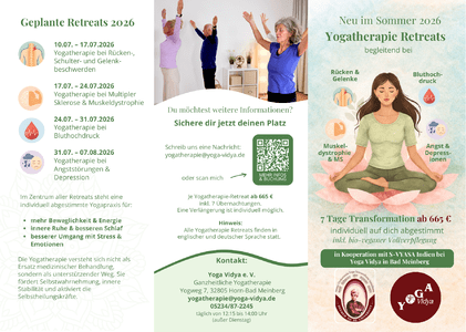 Flyer YV SVYASA Projekt 2026 herunterladen