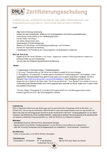 Zertifizierungsschulung Ausbildung zur zertifizierten Beraterin f�r Soft Skills, Potenzialanalyse und Potenzialentwicklung herunterladen