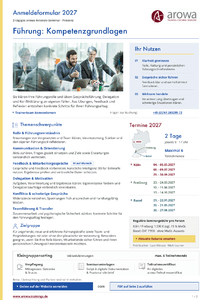 Anmeldeformular 2027 � F�hrung: Kompetenzgrundlagen herunterladen