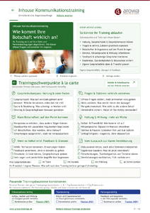 Inhouse Kommunikationstraining � Klar, wertsch�tzend und wirkungsvoll kommunizieren herunterladen