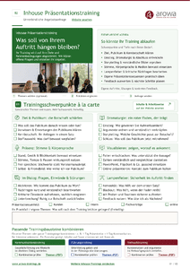 Inhouse Pr�sentationstraining � Professionell pr�sentieren herunterladen