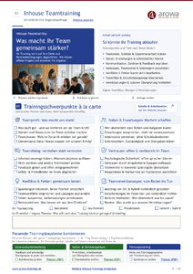 Inhouse Teamtraining � Effektive Zusammenarbeit im Team herunterladen