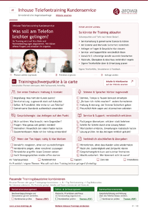 Inhouse Telefontraining � Professionelle Kundenkommunikation herunterladen