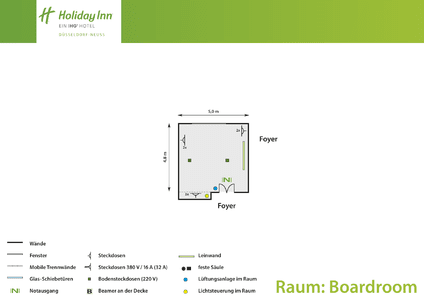 Raumplan Boardroom herunterladen
