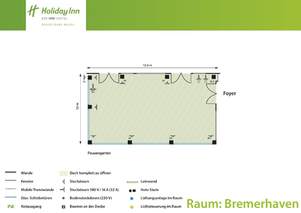 Raumplan Terrasse Bremerhaven herunterladen