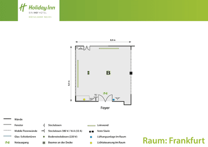 Raumplan Raum Frankfurt herunterladen