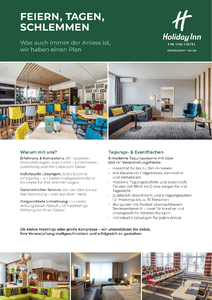 Fact Sheet Holiday Inn D�sseldorf - Neuss herunterladen