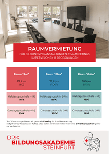 Flyer Raumvermietung herunterladen