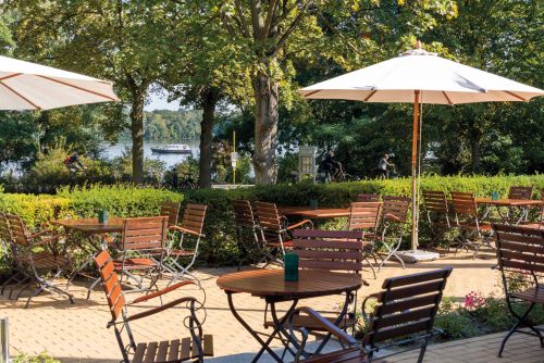 Terrasse Seminaris SeeHotel Potsdam
