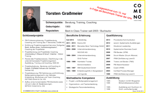 COMENO Profil Torsten Graßmeier herunterladen