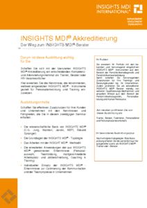 INSIGHTS MDI Akkreditierung herunterladen